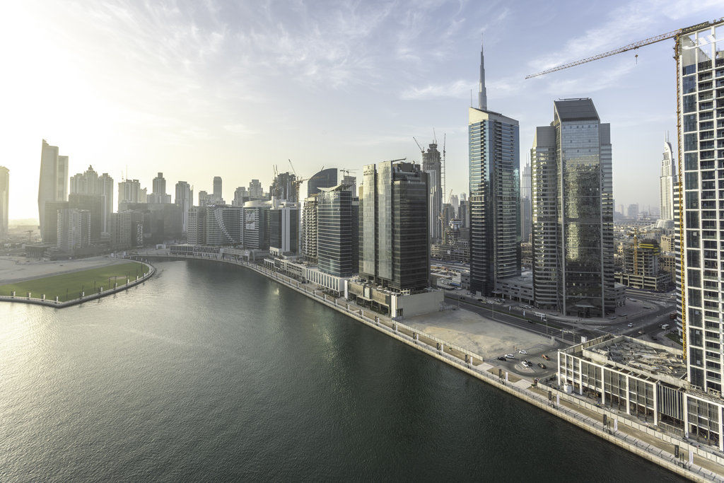 Renaissance Business Bay Hotel, Dubai Luaran gambar Dubai Marina skyline